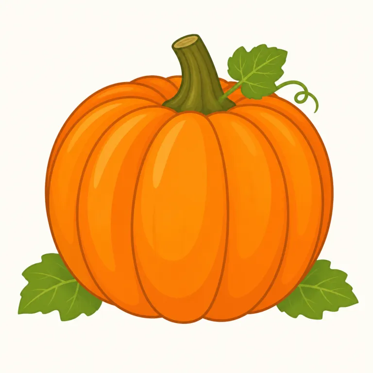 pumpkin（かぼちゃ・名詞）の覚え方イラスト — pumpkin は「秋の定番セット」で覚えると残りやすい語