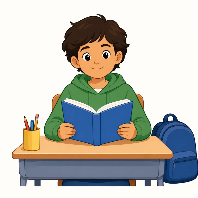 pupil（生徒・名詞）の覚え方イラスト — pupil を「生徒」で覚えるときは、school, teacher, classroom と一緒に場面で結びつけると安定します