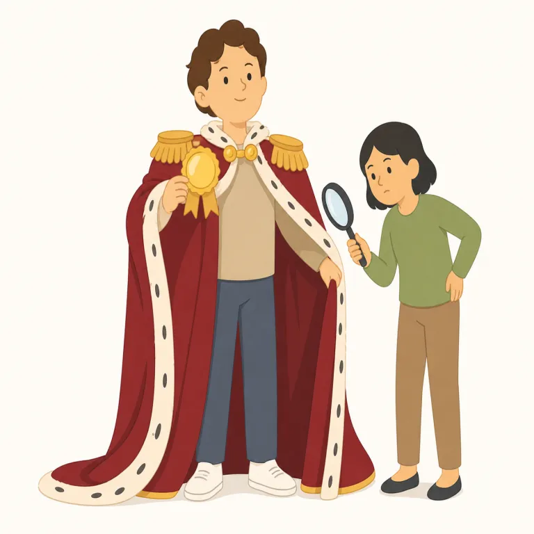 purporting（~と称する・動詞）の覚え方イラスト