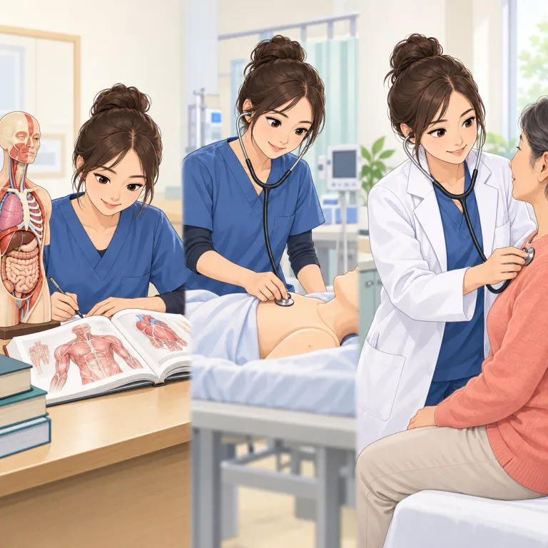 pursue（続ける、従事する・verb）の覚え方イラスト