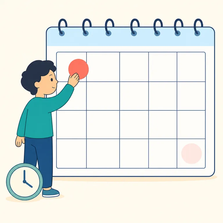 put forward（提案する・句動詞）の覚え方イラスト — put は「置く」、forward は「前へ」