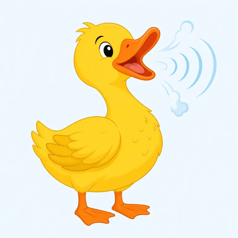 quackingの覚え方イラスト