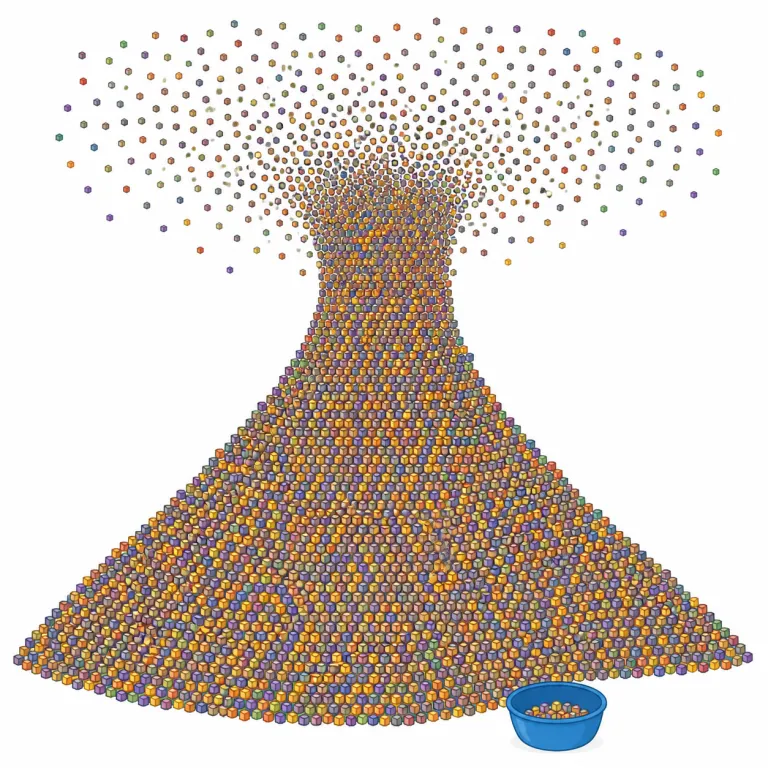 quadrillion（千兆・名詞）の覚え方イラスト — quadrillion は quadri- を「4」の目印として覚えるとよいです