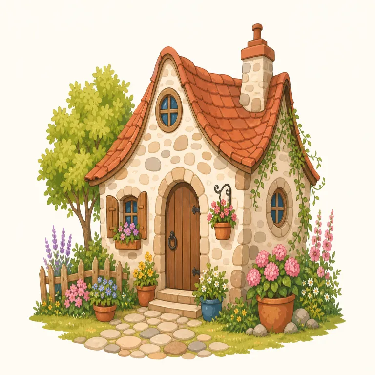 quaint（趣のある・adjective）の覚え方イラスト
