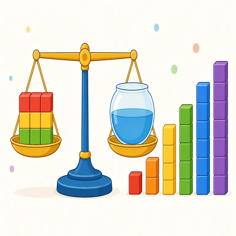 quantitativeの覚え方イラスト