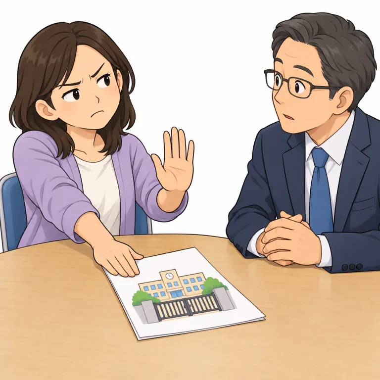 question（疑問視する・verb）の覚え方イラスト