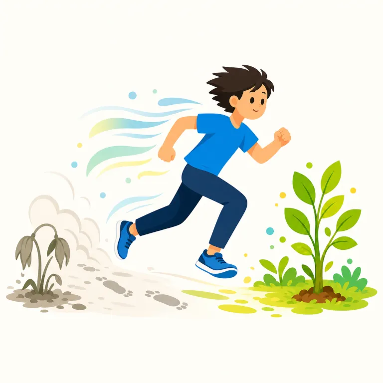 quicken（速める、活気づける・動詞）の覚え方イラスト — `quick` を知っていれば入りやすい語