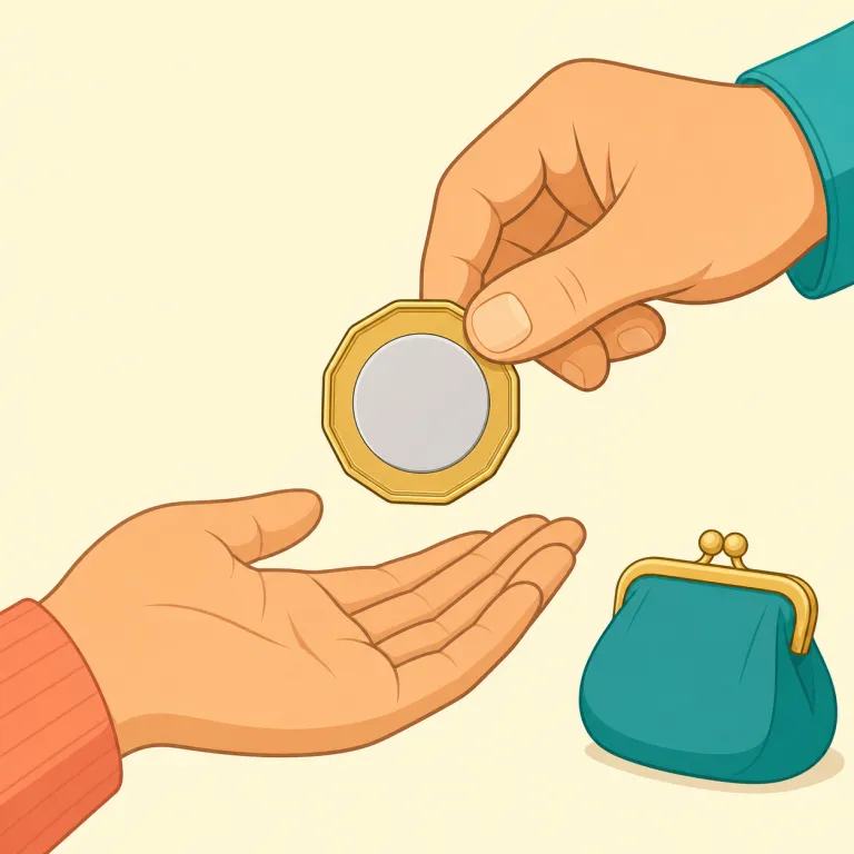 quid（ポンド・名詞）の覚え方イラスト — quid はイギリス英語の口語で pound と同じ通貨単位を表す