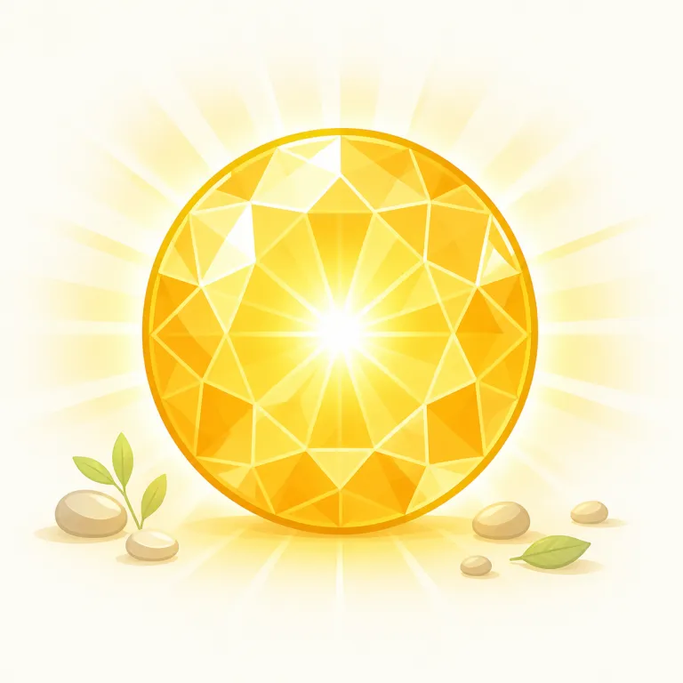 radiant（輝く・形容詞）の覚え方イラスト — radiant は radiate「放射する」、radiation「放射」と同じ radi- を手がかりにすると覚えやすいです