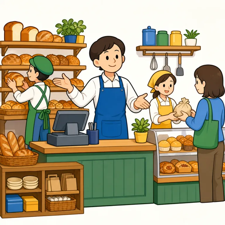 ran（経営した、運営した・verb）の覚え方イラスト