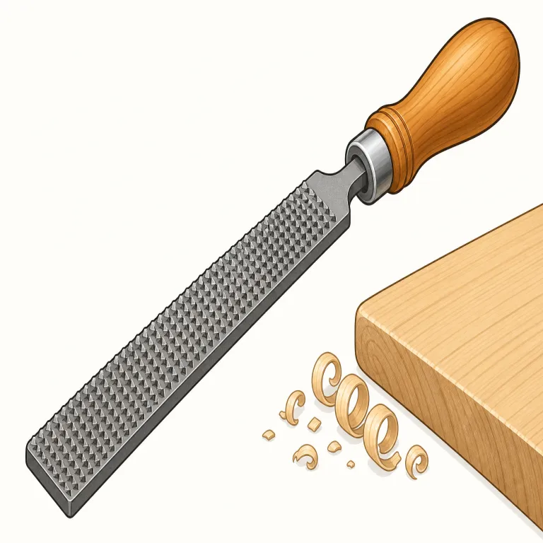 rasp（やすり・名詞）の覚え方イラスト — rasp は、表面を rough にする scrape/scratch 系の語として覚えると残りやすい