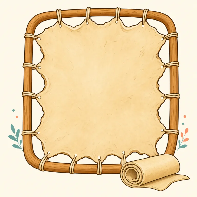 rawhide（未なめし革・名詞）の覚え方イラスト — rawhide は raw + hide に分けると理解しやすい語です