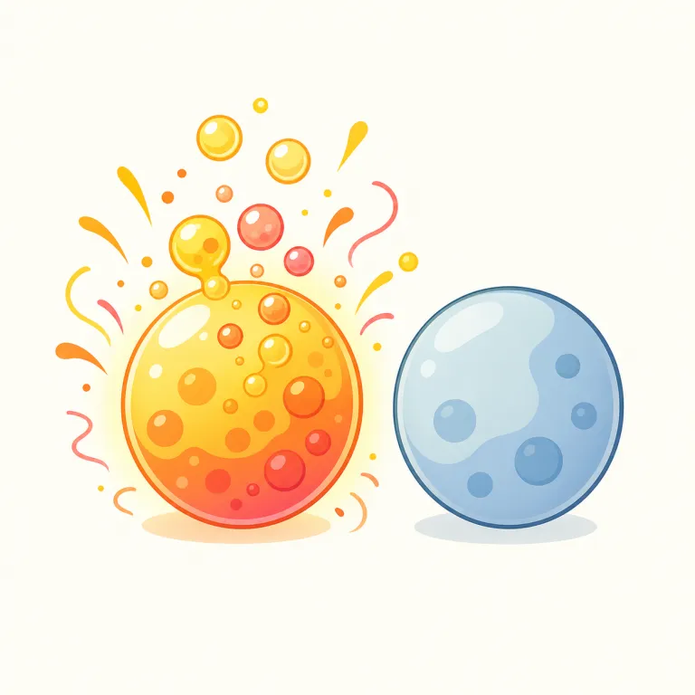 reactivity（反応性・名詞）の覚え方イラスト — react を知っていれば、「何かに反応する感じ」→ reactive「反応しやすい」→ reactivity「その反応しやすさ」という流れで覚えやすいです