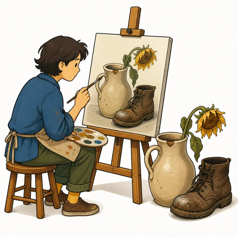 realist（写実主義者・noun）の覚え方イラスト