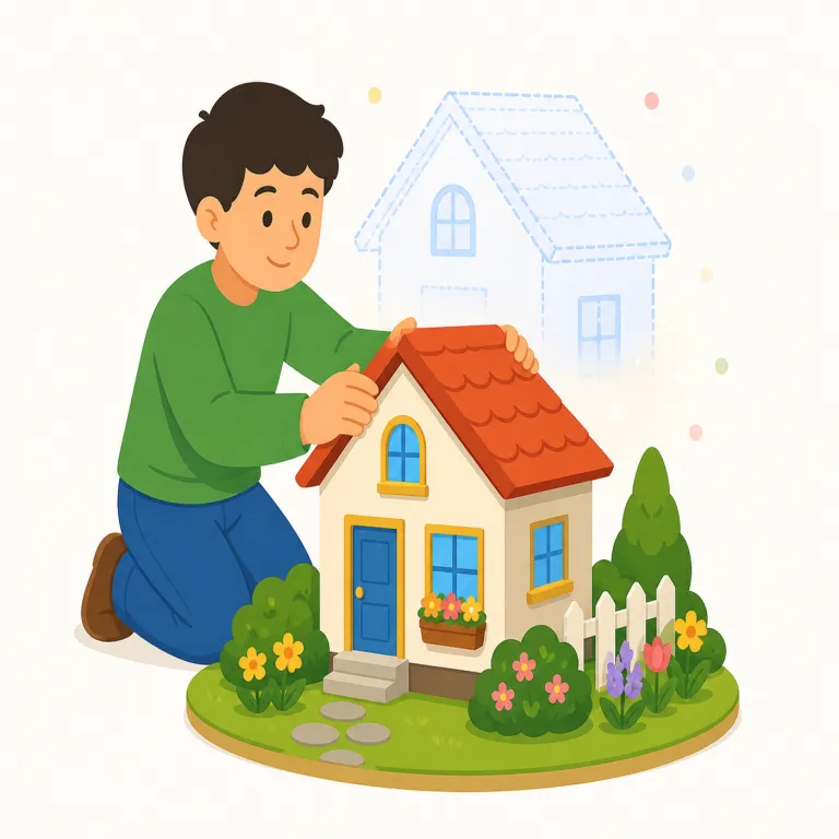 realization（認識・名詞）の覚え方イラスト — checkout は check と out が合わさった名詞です