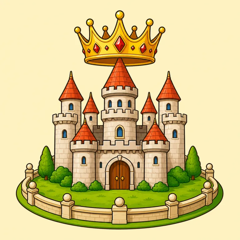 realm（王国・noun）の覚え方イラスト