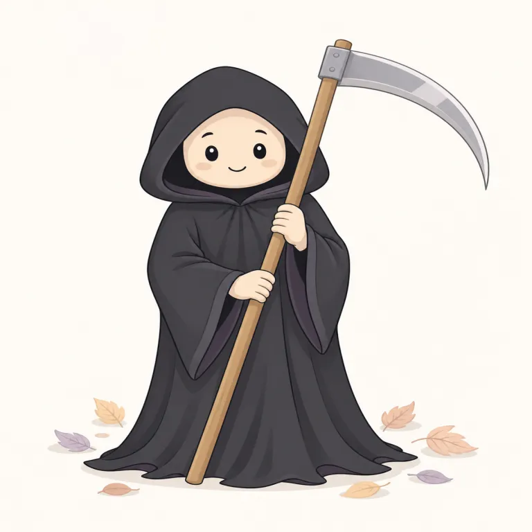reaper（死神・noun）の覚え方イラスト