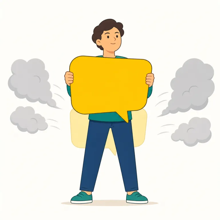 reasserting（再び主張する・動詞）の覚え方イラスト — lad は young man を少しくだけて親しみやすくした語として覚えると使い分けやすいです