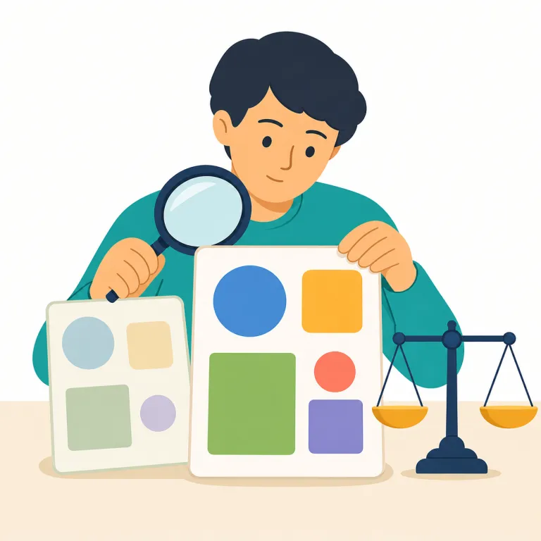 reassessing（再評価する・動詞）の覚え方イラスト — assess を知っていれば、re- が付いて「もう一度評価する」と自然に取れる
