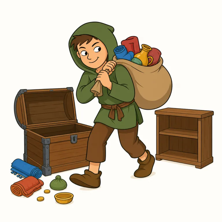reaver（略奪者・名詞）の覚え方イラスト — まず語尾の -er で「〜する人」と捉えると、reaver は「奪い去る側の人」