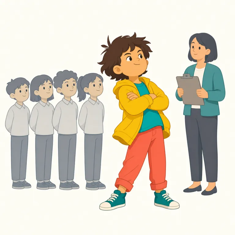 rebelliousness（反抗心・名詞）の覚え方イラスト — このエントリの「反抗心」は、心の中にある逆らいたい気持ちや気概に焦点を当てる意味として覚えます