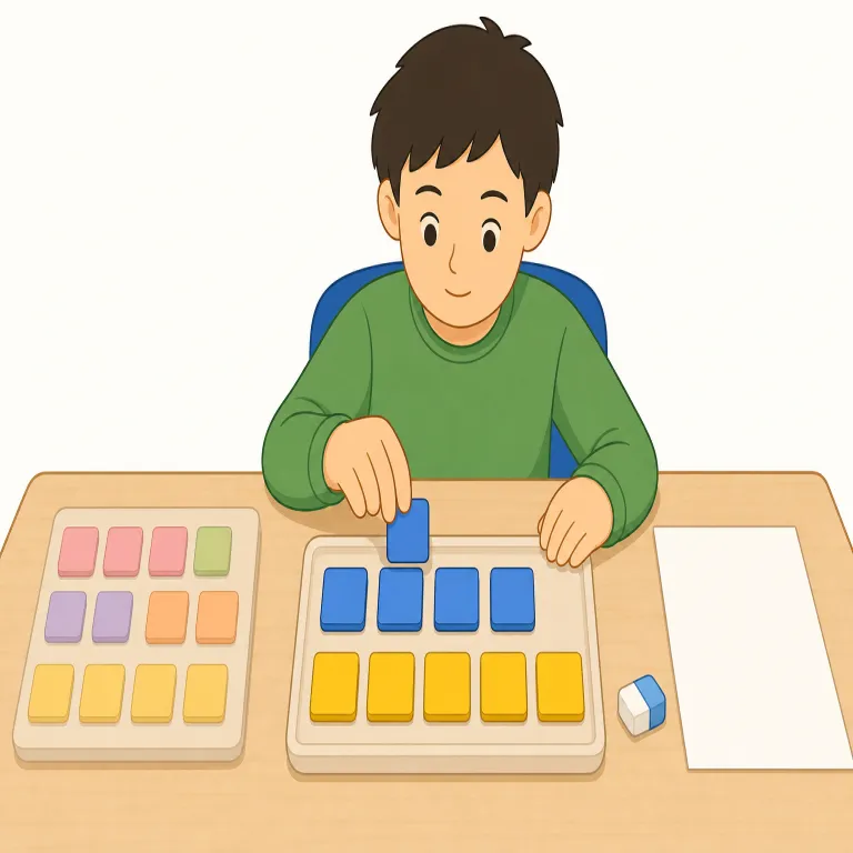 recalculate（再計算する・動詞）の覚え方イラスト — re- が「もう一度」、calculate が「計算する」なので、形を見た瞬間に「再び計算する」と取れるようにするのが近道