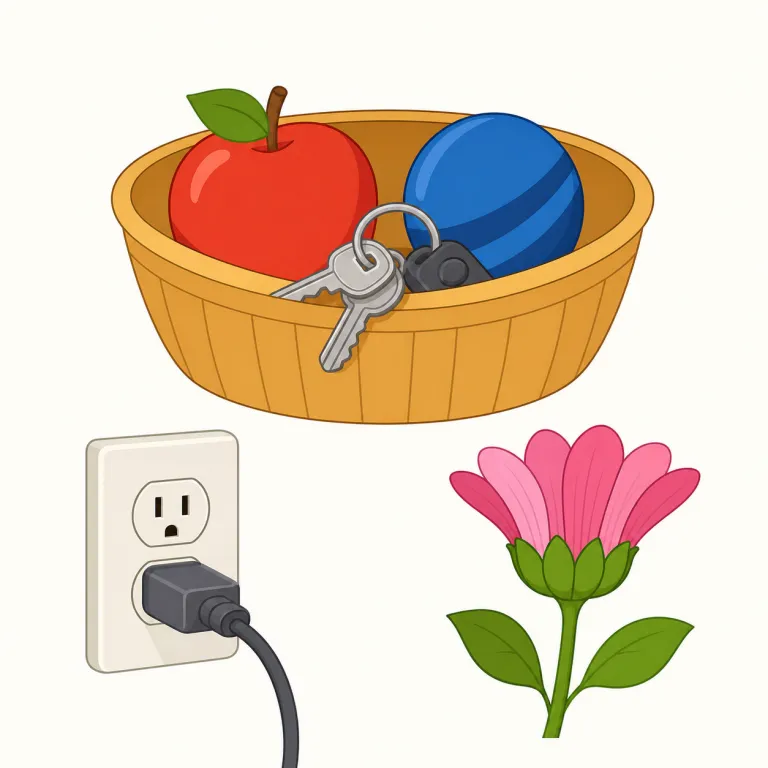 receptacle（入れ物、受け皿、差込口、花托・名詞）の覚え方イラスト — receive や reception を知っていれば、「何かを受け取る場所・もの」と結びつけると覚えやすい