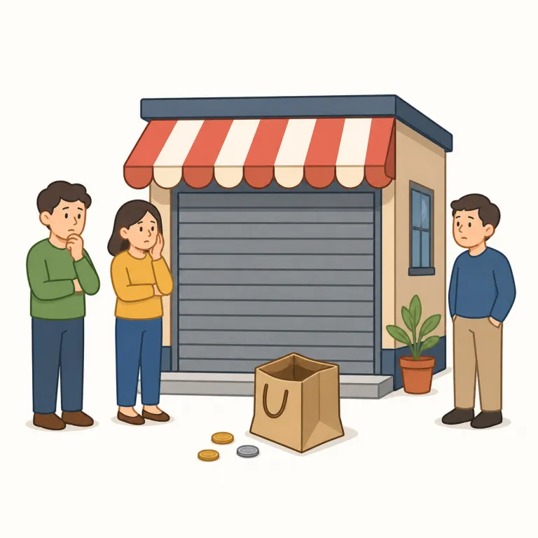 recession（不況・名詞）の覚え方イラスト — この recession は経済ニュースで出る「不況」を表す用法