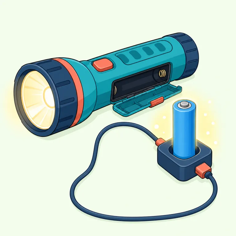 rechargeable（充電式・形容詞）の覚え方イラスト — rechargeable は recharge + -able と分けると覚えやすい語です