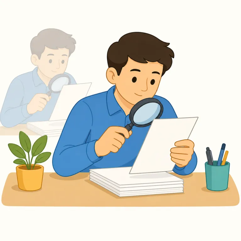 recheck（再確認する・動詞）の覚え方イラスト — check が分かれば、その前に re-「もう一度」が付いただけと見れば覚えやすい語です