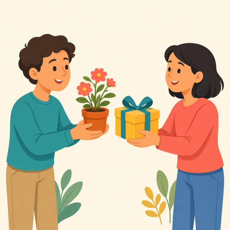 reciprocate（返礼する/報いる・動詞）の覚え方イラスト — reciprocal（相互の）を知っていると入りやすい語