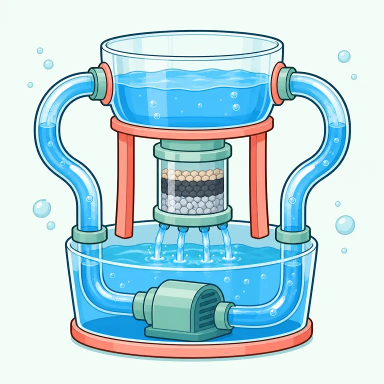 recirculating（再循環式の・形容詞）の覚え方イラスト — re- が付くので「もう一度」が見えれば半分取れる