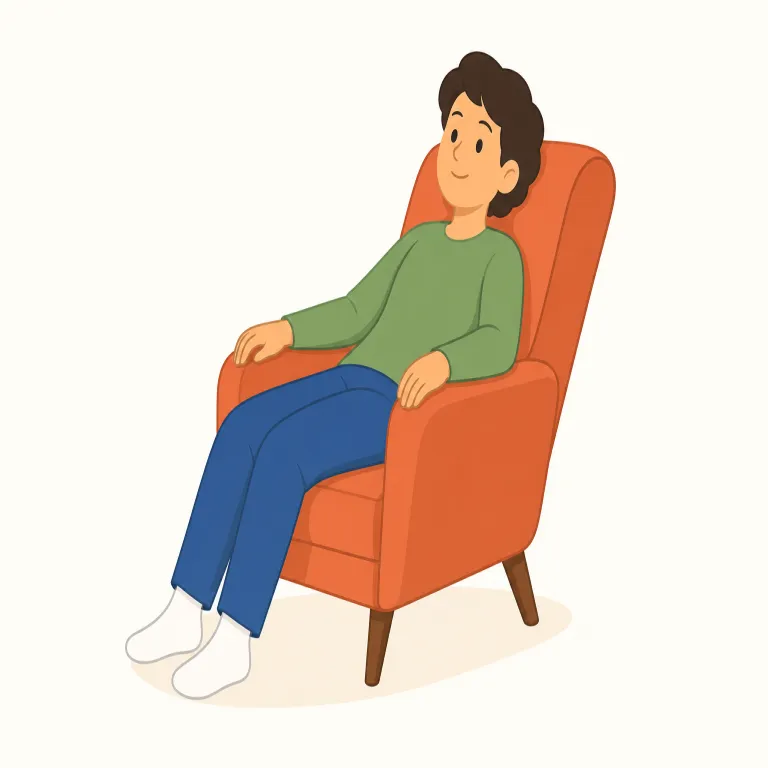 reclineの覚え方イラスト