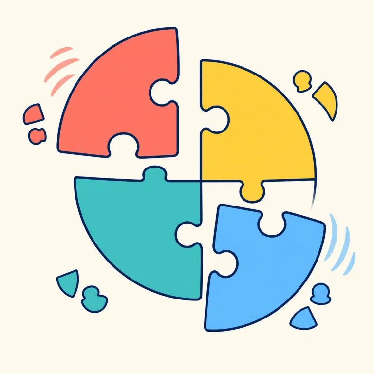 recombine（再結合する、再び組み合わせる・動詞）の覚え方イラスト — re- は「もう一度」と考えると覚えやすいです