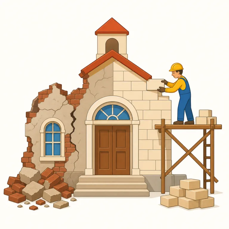 reconstructionの覚え方イラスト