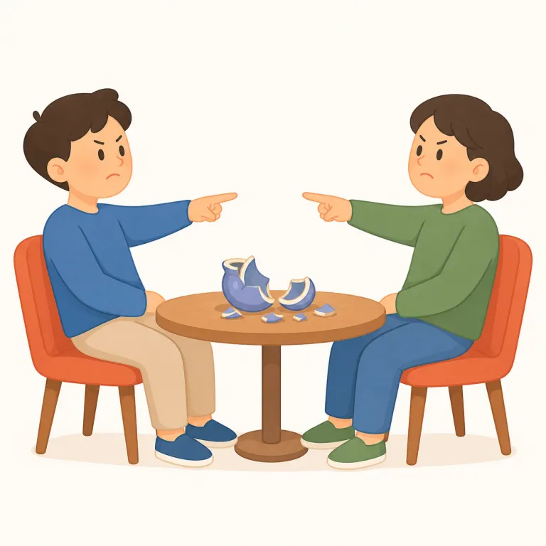 recrimination（相互非難・名詞）の覚え方イラスト — まず crime, criminal, incriminate の「罪・責任を負わせる」仲間として見ると芯がつかめます