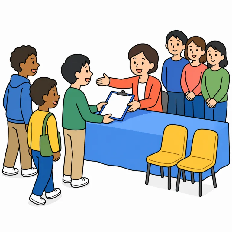 recruitment（募集、勧誘・noun）の覚え方イラスト