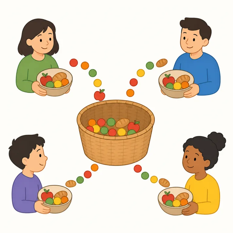 redistributionの覚え方イラスト