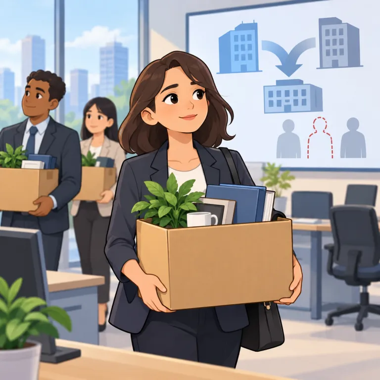 redundancy（整理解雇・noun）の覚え方イラスト