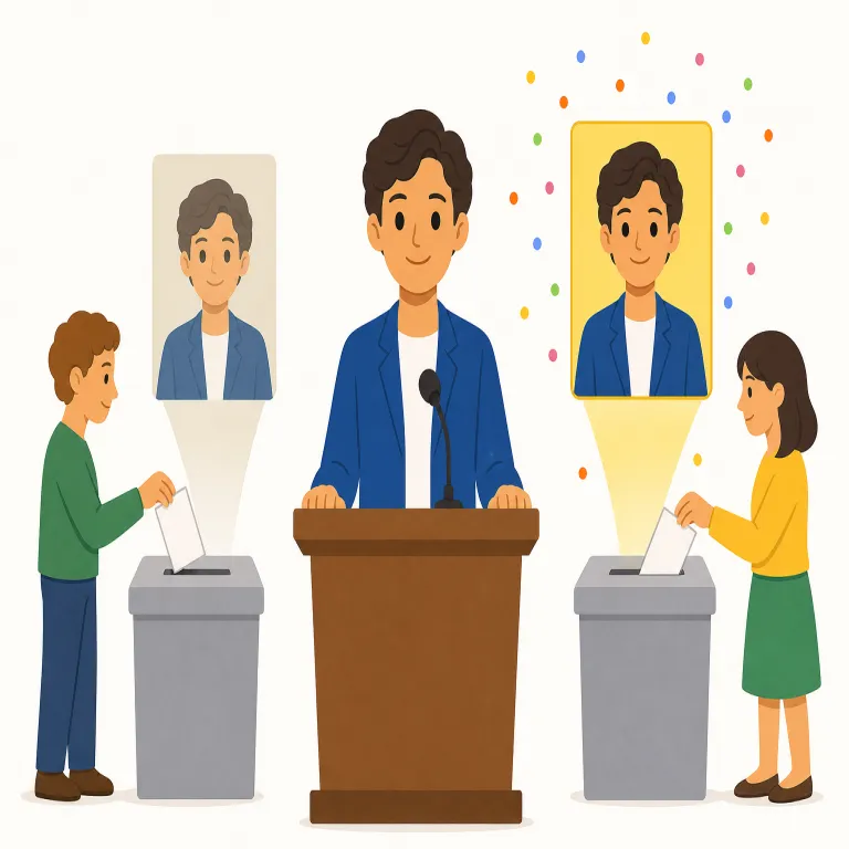 reelectionの覚え方イラスト