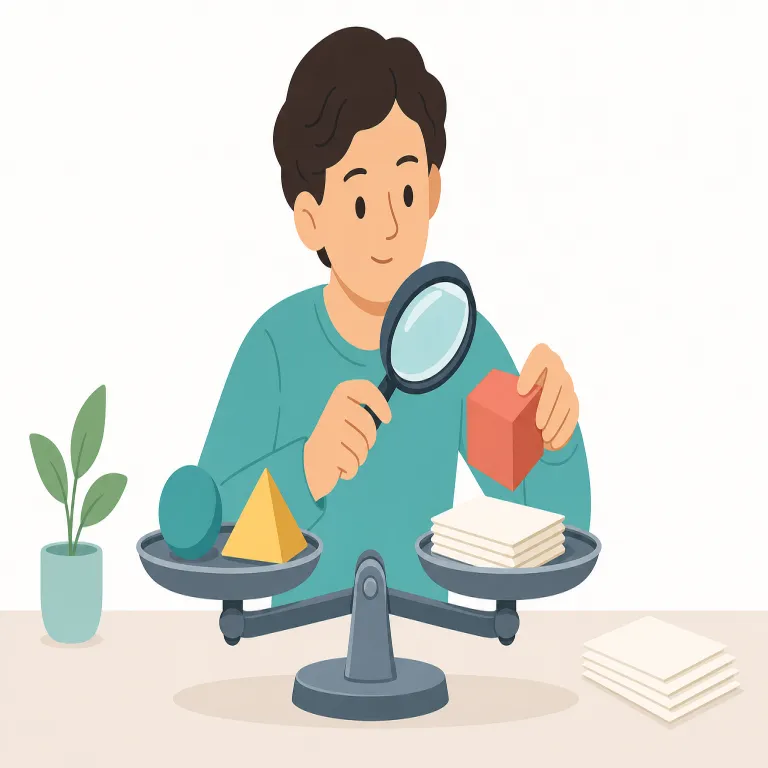reevaluate（再評価する・動詞）の覚え方イラスト — re- が「もう一度」、evaluate が「評価する」なので、語の形だけで「再評価する」と取りやすい語です