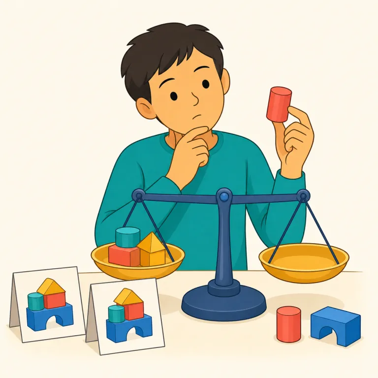 reevaluating（再評価する・動詞）の覚え方イラスト — まず re- が「もう一度」、evaluate が「価値・良し悪しを見積もる」