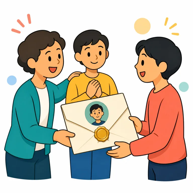 reference（推薦、推薦状・noun）の覚え方イラスト