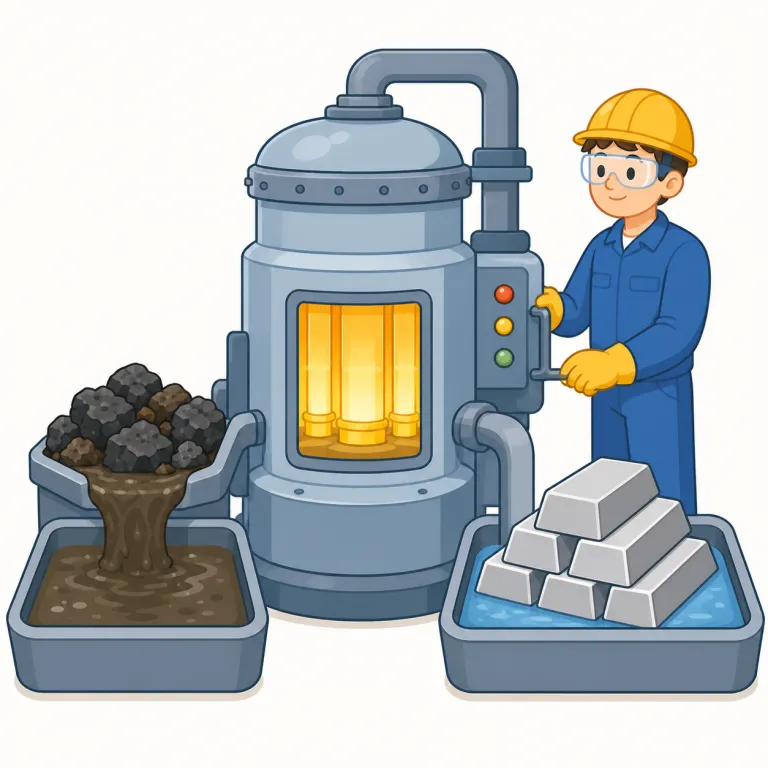 refiner（精製装置・精製者・名詞）の覚え方イラスト — refiner は refine（精製する・磨きをかける）を知っていると一気に覚えやすい語です