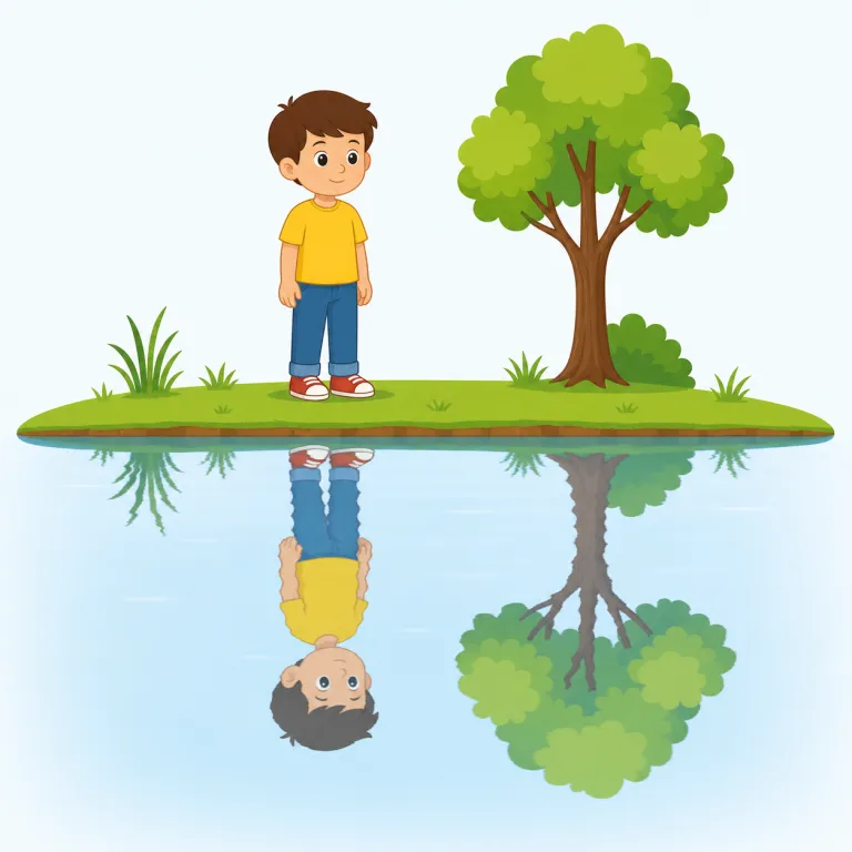 reflectionの覚え方イラスト
