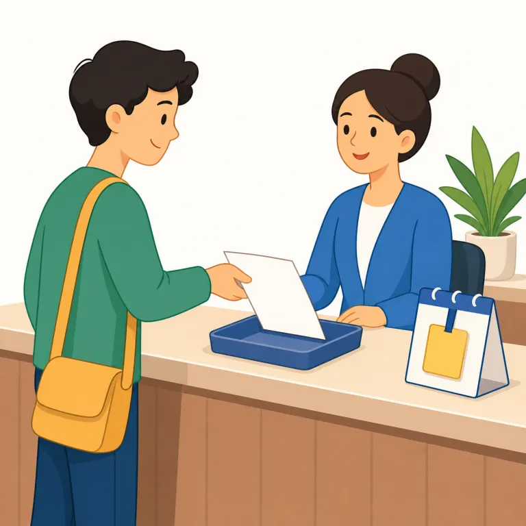 register for（申し込む・句動詞）の覚え方イラスト — register は「名前を公式なリストに載せる」という中心イメージを持ちます