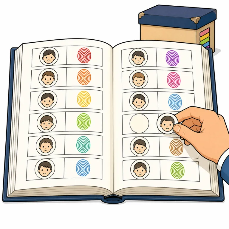 register（登録簿・noun）の覚え方イラスト