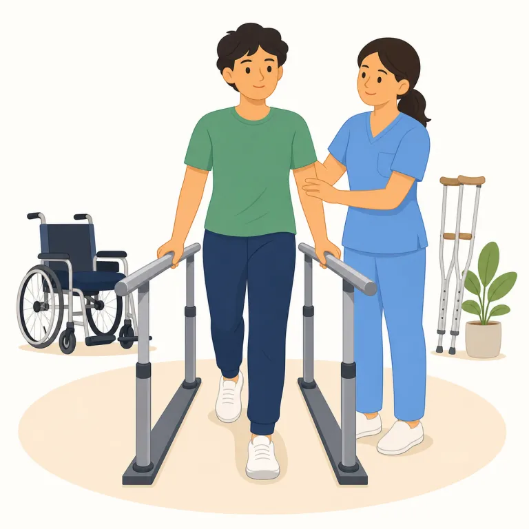 rehabilitateの覚え方イラスト