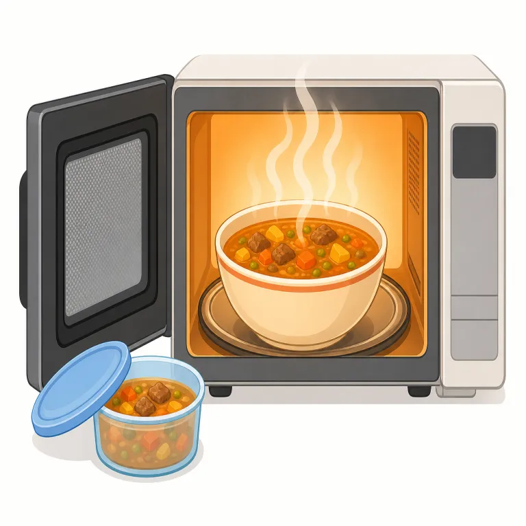 reheatingの覚え方イラスト