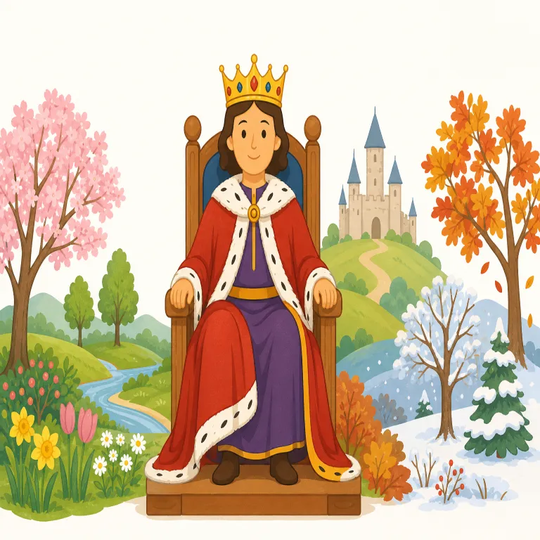 reign（治世・名詞）の覚え方イラスト — reign を名詞で見るときは、王冠そのものではなく「王冠が頭上にあった年月」を思い浮かべる